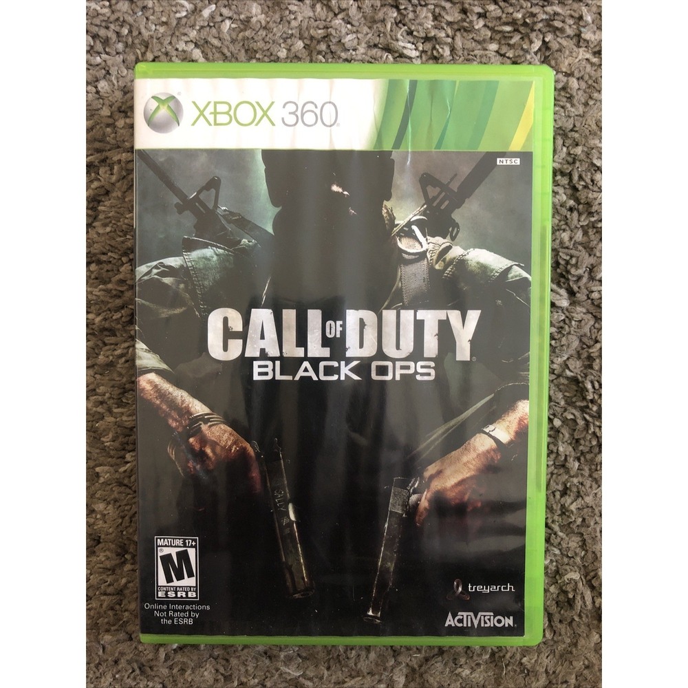 Call of Duty: Black Ops (Xbox 360, 2010) Complete Tested Works!